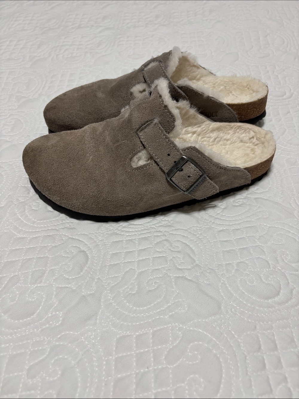 Women’s Birkenstock lined clog